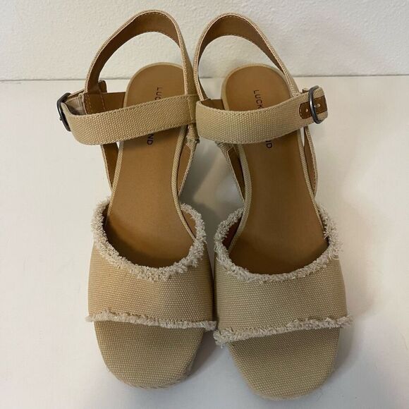 Lucky Brand Mindra Espadrille Sandal Size 9 - Picture 3 of 10